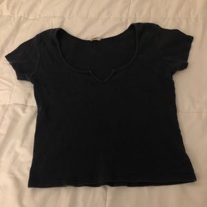 Brandy Melville navy blue top